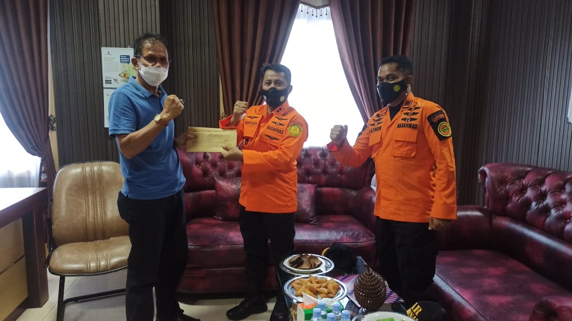 Dalam Rangka Operasional Unit Siaga SAR, Kepala Kansar Mamuju Berkoordinasi dengan Bupati Pasangkayu